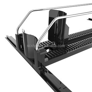 เครื่องดึงชั้นวางแบบสปริงและลูกกลิ้งพร้อมตัวแบ่งโลหะ,เครื่องดึงพลาสติกสำหรับซุปเปอร์มาร์เก็ต - Product Image 4