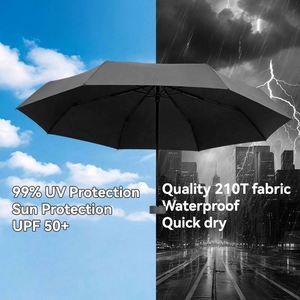 Mini parapluie de voyage pour sac à main avec étui, petit parapluie compact anti-UV, léger, minuscule parapluie de poche avec impression de logo - Product Image 4