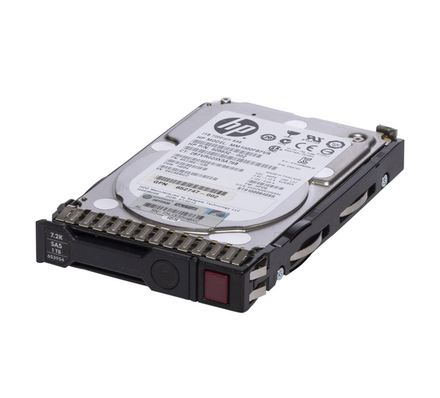 653954-001 1TB 7.2k SAS 6Gbps Hard Disk Drive for HP Gen8 and Gen9
