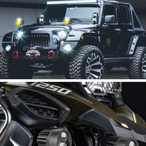 Sanvi U30 Waterproof LED Fog Light Dual Color Autolighting System White+Yellow for Toyota New 12V LED Headlights Condition - Product Image 6