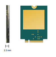 Quectel original EM12-G LTE Cat 12 Module 4G Module automobile 600Mbps vitesse de téléchargement GNSS M.2 facteur de forme