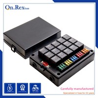 Boîtier de fusibles modifiable pour véhicules à énergie nouvelle, boîte de fusibles multi-canaux pour voiture, boîte combinable librement, fabriqué en Chine