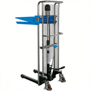 Transpaleta Fervi con Plataforma y Horquillas, Capacidad de 600 kg, para Uso en Almacenes - Product Image 2