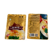 Bolsa de Plástico con Cierre Hermético, Laminada con Papel de Mylar Termosellable, para Envasado de Condimento de Pollo