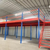 Estantería de Entresuelo Expandible, Almacenamiento Vertical, Equipo Industrial para Áticos y Desvanes de Fábrica