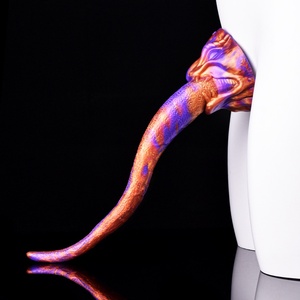 Dildo Alienígena de Fantasía con Nudo, Dildo Delgado de Silicona, Juguetes Anales Grandes para Principiantes, Strap-on para Mujeres y Hombres, Parejas - Product Image 5