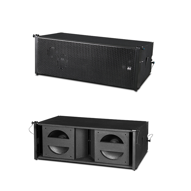 Professional LA System Dual 10 Inch DJ Line Array Speakers System Passive Active Audio Sound Equipment for Event Concert