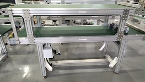 สายพานลำเลียงพีวีซีและอลูมิเนียมสายพานลำเลียงสำหรับคัดแยกแบบด่วนสภาพใช้งาน - Product Image 3