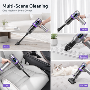 15000Pa Brushless Cordless Handheld <b>Vacuum</b> Cleaner 65W <b>Portable</b> Car <b>Vacuum</b> Air Blower Inflator Pump for Factory Wholesale OEM - Product Image 2