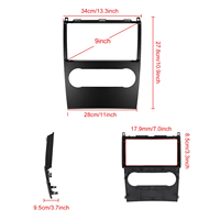 Autoradio Android 9 pouces pour Mercedes Classe B et Classe A 2008-2011, CarPlay sans fil, Android Auto, IPS, DSP, WiFi, RDS