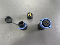 Conector automotriz e industrial M25 de alta calidad, enchufe autoblocante macho y hembra 2 3 4 5 6 8 pines, opciones disponibles