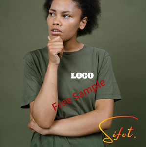 Sifot, venta al por mayor, crea tu logotipo personalizado, serigrafía, Bandera de EE. UU., camiseta de gran tamaño, algodón pesado, 220gsm - Product Image 1