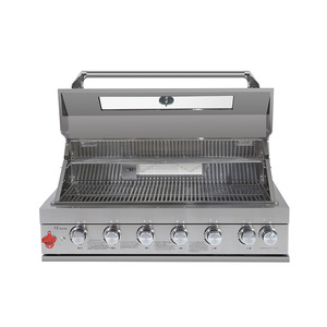 6 Burner Control Knobs Gas BBQ for Garden Built-in Desktop Stainless Steel 430 430 Stainless Steel Garden BBQ DY601B-430 Built i - Product Image 4