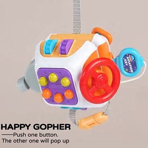 Cubo <span class=keywords><strong>de</strong></span> actividad infantil multifunción, pelota ocupada para bebé, juguete poliédrico, actividad para agarrar a mano, pelota ocupada, tren Montessori, juguete <span class=keywords><strong>de</strong></span> aprendizaje - Product Image 6