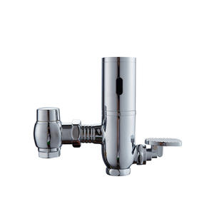 Toilette à la turque polyvalente populaire avec capteur de valve à commande au pied et valve de chasse d'eau apparente - Product Image 4