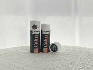 Emballages en carton 100 % biodégradables pour déodorants stick, tubes en papier kraft blanc, noir, brun pour baume à lèvres - Product Image 4