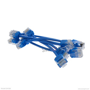 Câble RJ45 <span class=keywords><strong>Firewire</strong></span> en cuivre, assemblage facile, 25 cm (0,25 m), noir, UTP, diverses catégories (y compris Cat6, Cat6a), 5 m - Product Image 3