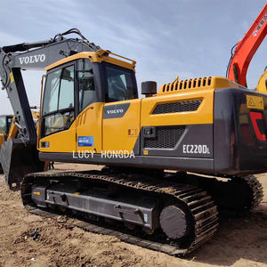 Pelle sur roues Volvo EC220 en gros utilisée et neuve avec composants de base moteur moteur pompe boîte de vitesses roulement de vitesse PLC - Product Image 1