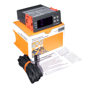 <span class=keywords><strong>STC</strong></span>-<span class=keywords><strong>8080A</strong></span> + विश्वसनीय चिलर थर्मोस्टैट नेतृत्व प्रदर्शन तापमान नियंत्रक डिजिटल थर्मोस्टेट डिजिटल तापमान नियंत्रक - Product Image 5