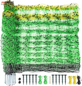<span class=keywords><strong>Filet</strong></span> de clôture électrique pour chèvres, grillage pour poulets, <span class=keywords><strong>filet</strong></span> de protection pour prairie, clôture en fil métallique bon marché pour bétail - Product Image 3
