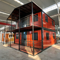 Maison mobile en acier, conteneur modulaire pliable, maison préfabriquée miniature, assemblage rapide, marque HUAYING, design moderne, garantie 1 an