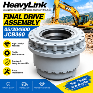 05 204600 Ensemble de transmission finale, moteur de chenille, boîte de vitesses, réducteur planétaire pour pelle sur chenilles JCB 360 - Product Image 1