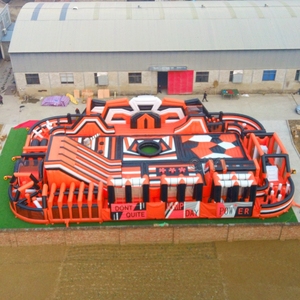 Parque de Juegos Inflable Comercial Gigante con Múltiples Zonas de Juego, Parque Temático Inflable para Adolescentes y Adultos, Alquiler para Eventos en Centros Comerciales - Product Image 1
