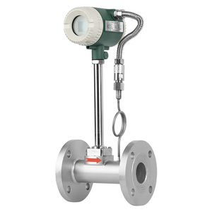 Display digitale vortice misuratore di portata in acciaio inox sensore elettronico per vapore Gas acqua aria liquida per olio di misurazione LCD prezzo - Product Image 4