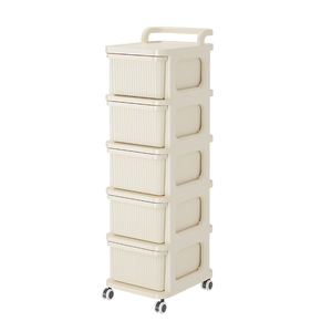 Rmier Kunststoff Schublade Lagers chrank Spielzeug <span class=keywords><strong>2</strong></span> Schicht mit Rädern Behälter für Küche Badezimmer Aufbewahrung boxen für Kleidung - Product Image 1