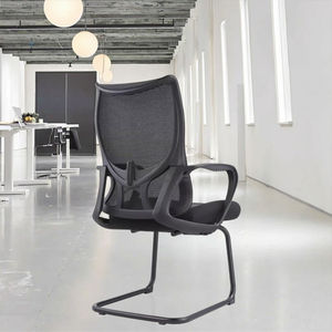 Đen mờ cong khung ghế cố định tay vịn Ergonomic Hỗ trợ thiết kế nhỏ gọn hiện đại - Product Image 4