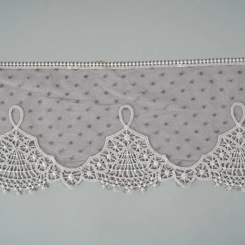 Novo design bordado nupcial lace tule tecido/alover mão pesada frisada lantejoulas bordado cordão tecido do laço para vestidos