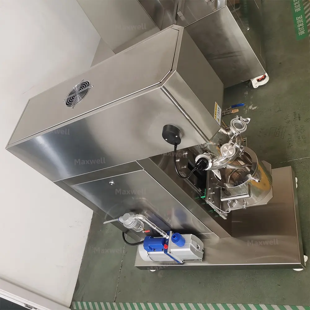 2l Laboratorium Vacuüm Epoxyhars Mixer Machine Kleine Vacuüm Planetaire Mixer, Dubbele Planetaire Mengmachine