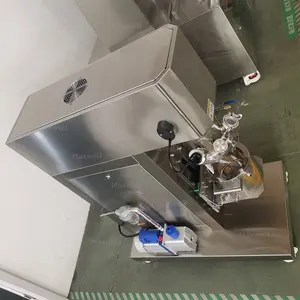 2l laboratório máquina misturadora resina epóxi vácuo pequeno misturador planetário, dupla máquina de mistura planetária