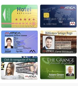 Barato Matica MC110 <span class=keywords><strong>PVC</strong></span> Nfc <span class=keywords><strong>tarjetas</strong></span> <span class=keywords><strong>impresora</strong></span> 300dpi plástico negocios simple y doble cara máquina <span class=keywords><strong>impresora</strong></span> - Product Image 6