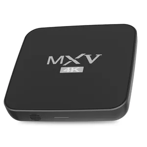 2023新款机顶盒MXV 4K S905W2安卓11电视盒NetfIix 1080P 5g双wifi 2/16GB 4/32gb流媒体和游戏电视盒