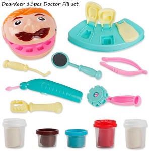 Set Gioco di Ruolo per Bambini, Giocattoli da Dentista con Trapano e Kit per Riempimento, Set Dentista con Pasta Modellabile - Product Image 5