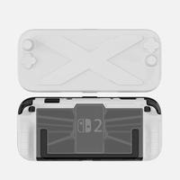 Étui de protection antichoc rigide mat avec support pour console Nintendo Switch 2