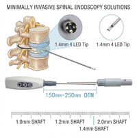 Assemblages de capteurs de caméra CMOS OVM6946 400x400p à 2 LED pour endoscopes médicaux (ORL et voies respiratoires) de 1,8 mm, 2 mm, 2,9 mm