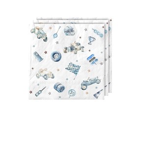 Racing Themed Party Supplies Blue Decorations Banners Plates Napkins <b>Tablecloth</b> Birthday Party Set - Product Image 4