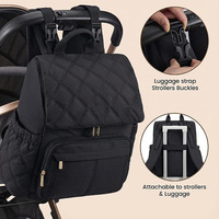 Multifunktionale Reisetasche für Mama Papa Wickeltasche Rucksack Damen Mutterschaftstasche für Babyutensilien