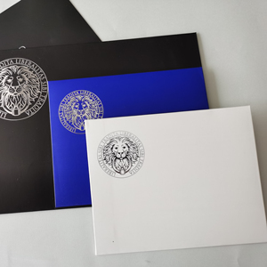 Tùy chỉnh in mở miệng phong bì Tear-off in mở kết thúc thùng cho gửi thư tùy chỉnh kích thước in phong bì - Product Image 5