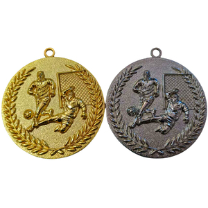 Phong Cách Hiện Đại Bóng Đá Huy Chương Với Laser Khắc Tên Máy Nghe Nhạc Và Ngày Tùy Chỉnh UV In Thiên Thần Chéo Chủ Đề Cho Năm Mới Giải Thưởng - Product Image 4