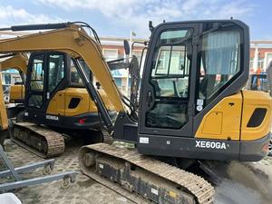 Miniexcavadora Usada en Buen Estado, 6 Toneladas, 0.23cbm, XE60GA, Motor de 39.8kW, Maquinaria de Construcción - Product Image 3