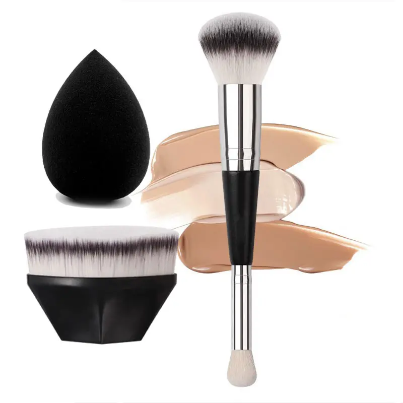 Multifunctional Double Sided Makeup Brush 55 Magic Foundation Brush Makeup Sponge Set Foundation Brush Set For Foundation