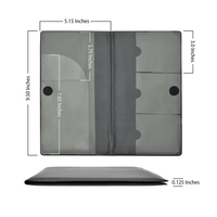 Organizador grande de vehículo, cartera, funda, Carpeta de Registro de coche, tarjetero para documentos de automóvil, gran oferta