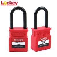 38mm Manille Lockey Acier Pad Lock Sécurité Loto Lock Lockout Tagout Cadenas