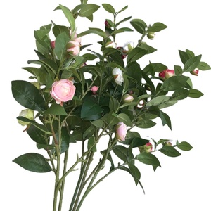 New Arrival lụa duy nhất Nhân Tạo Hoa trà cho trang trí nội thất bình - Product Image 1