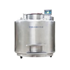 ถัง LN2 YDD-1800-635R แบบ one-touch 1800L ภาชนะบรรจุไนโตรเจนเหลวน้ำอสุจิแช่แข็งพร้อมโต๊ะทำงาน - Product Image 1