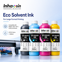 Encre éco-solvant pour têtes d'impression Epson I3200 E1 I1600 E1, 1L CMYK pour impression grand format et signalétique