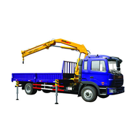Camion de remorquage de voiture neuf avec grue SQ6.3ZK3Q 6.3 t Grue montée sur camion 7 tonnes Prix d'usine